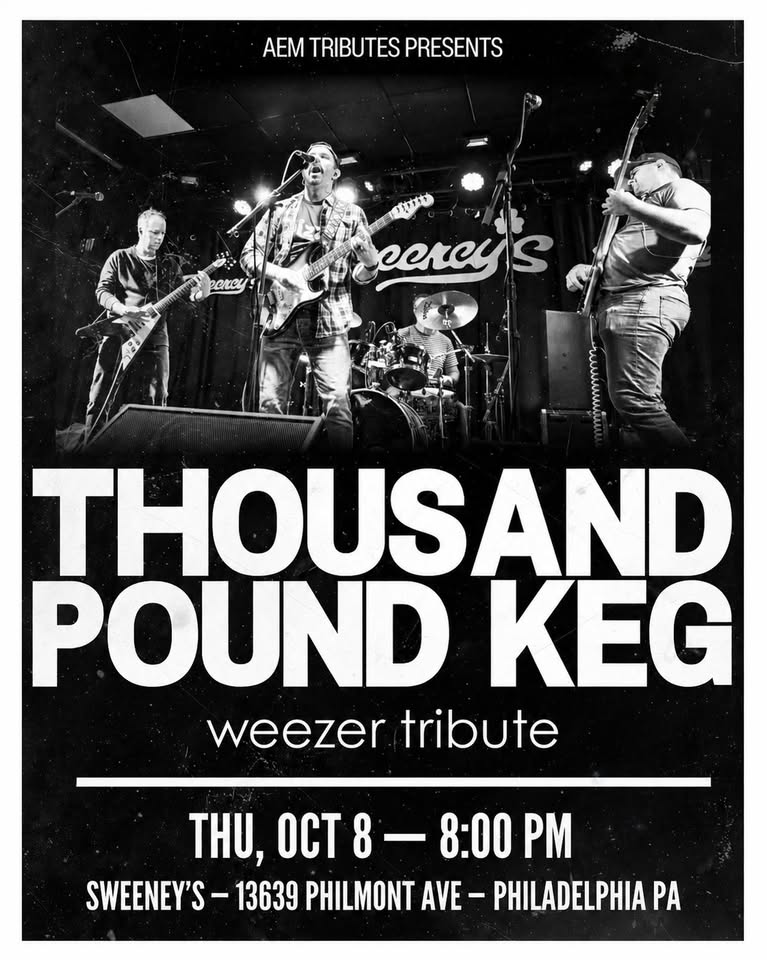 1000 pound keg. Tribute to Weezers